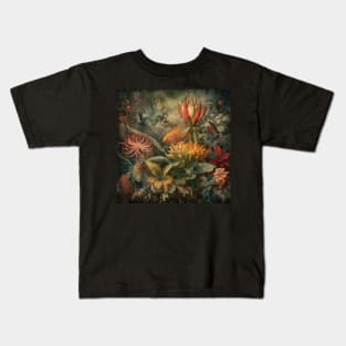 A.I. Gardens :: Sampling Masters :: Ernst Haeckel + Rembrandt Kids T-Shirt